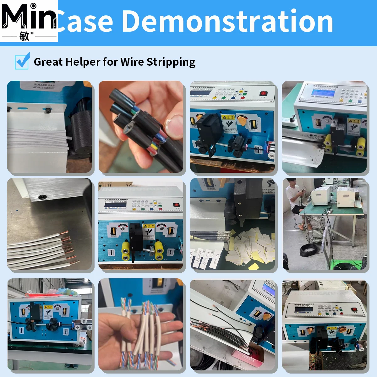 Multifunctional 0.1-25mm² Automatic Cable Wire Stripping and  Cable Peeling Cutter Tool