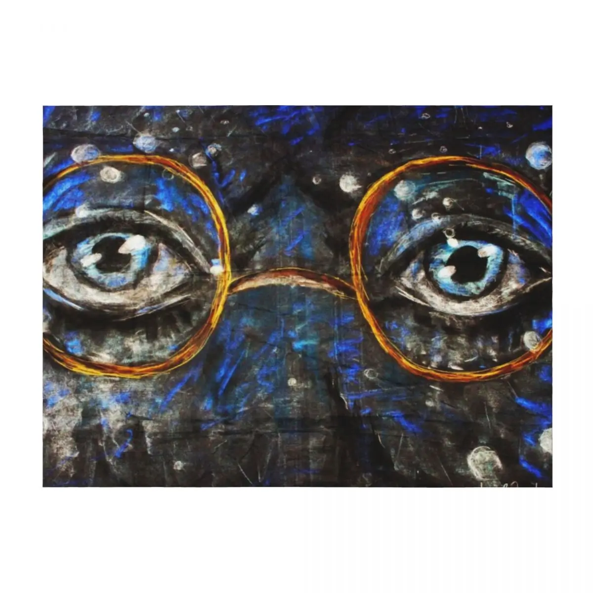 

Great Gatsby Eyes Throw Blanket Luxury Camping Bed covers Blankets