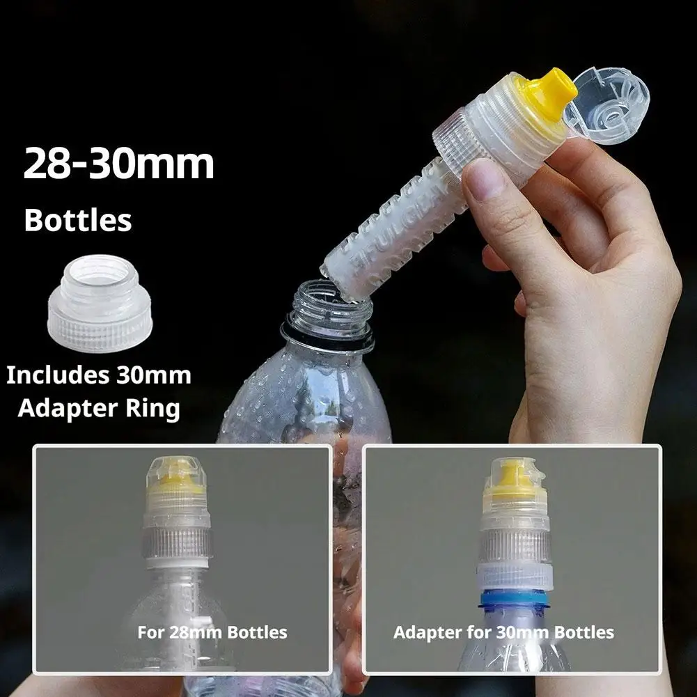 3F UL GEAR Water Filtration System Squeeze Ultralight Mini Outdoor Filter  Capacity Hiking Camping Backpacking Essential Gear view 5
