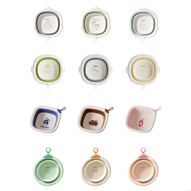

CORB Compact Infant Wash Basin Foldable Design Safe Newborns Toddler Essential Pan