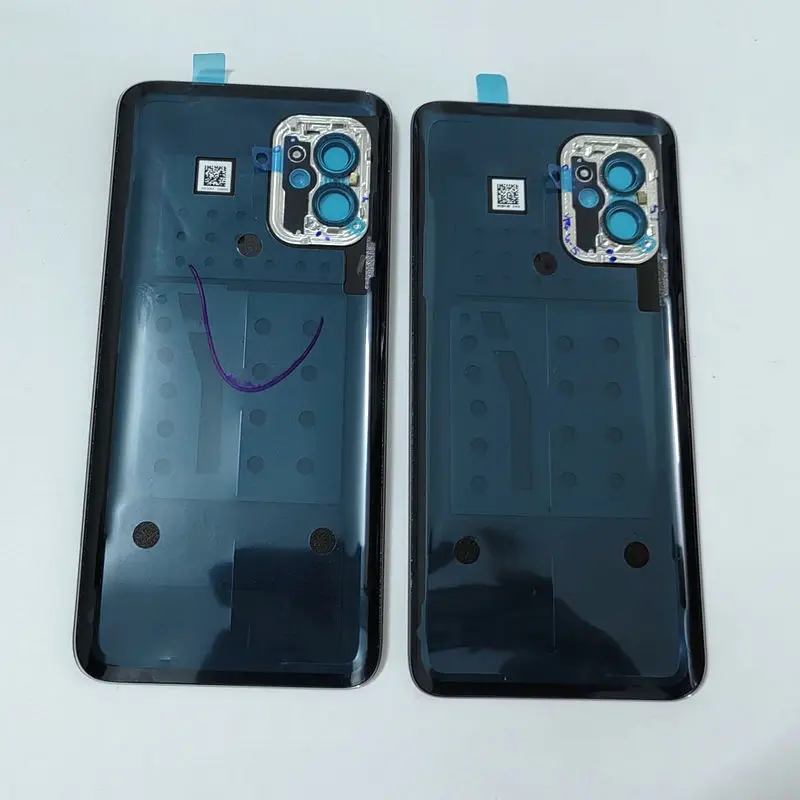 For Asus Zenfone 8 ZS590KS Original Glass Rear Door  Housing Battery Cover With Camera Lens Replacement