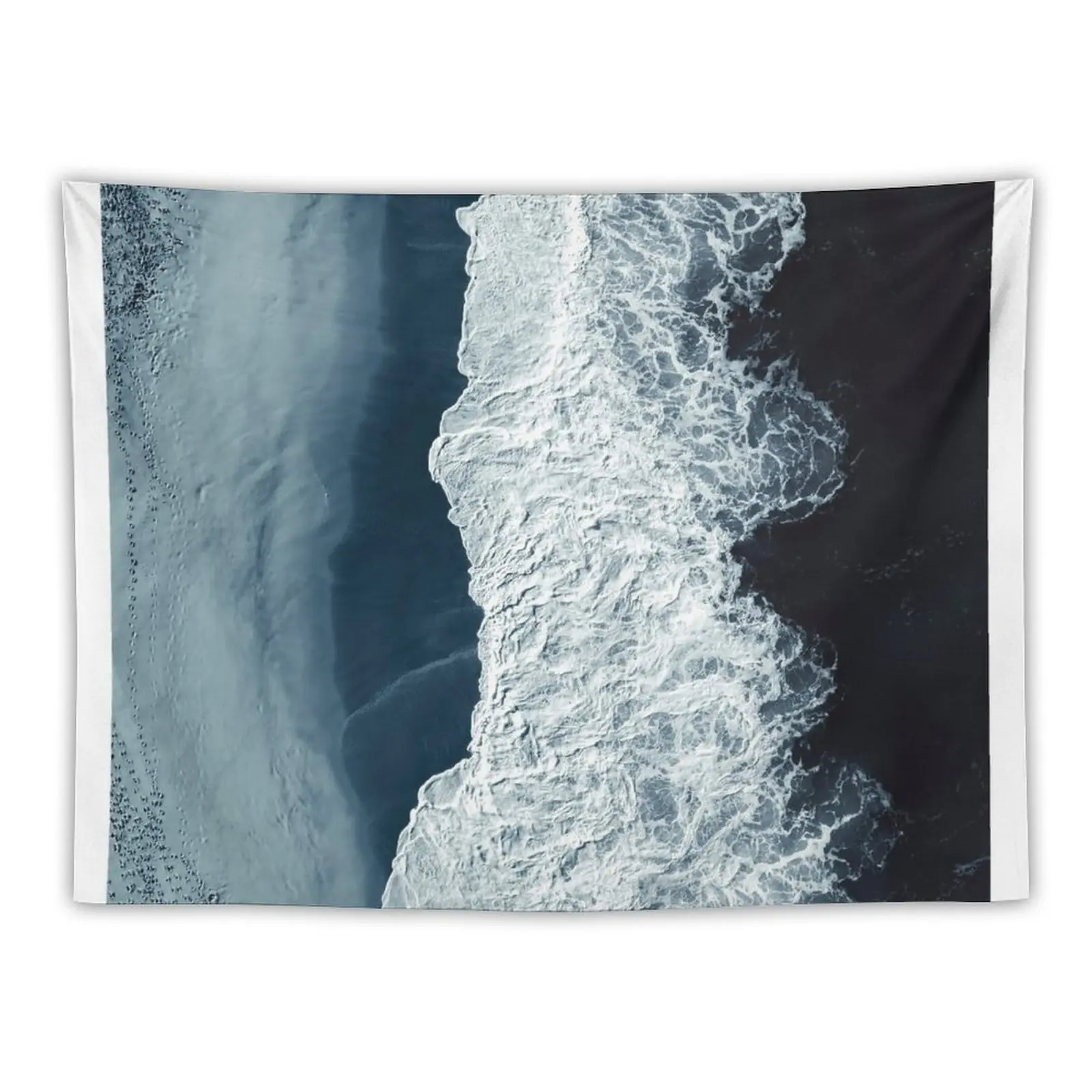 

Aerial Dark Blue Ocean - Beach - Sea - Travel photography by Ingrid Beddoes Tapestry Home Decorating Home Decor