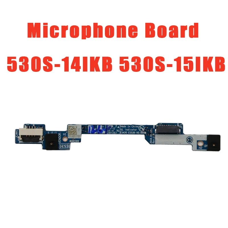 

Laptop Microphone Board For Lenovo For Ideapad 530S-14IKB 530S-15IKB 81EV 5C50R19724 New