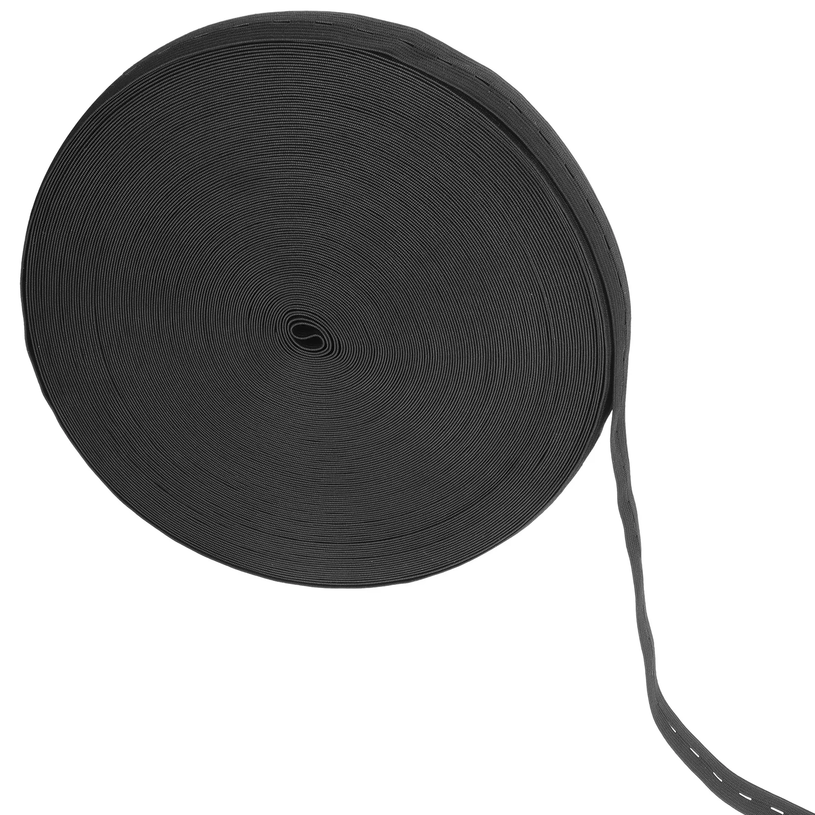 

1 Roll 40 Meters Elastic Band For Sewing Flat Knit Strap Polyester Stretch Fabric Waistline Skirt Pants Diy Craft Sewing Elastic