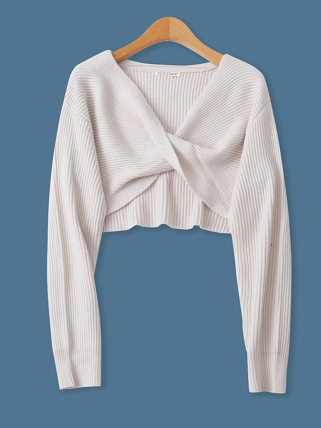 

Моющийся вязаный свитер ort Sve V-Ne Жилет Осенний новый Sle Женский персонализированный плиссированный приталенный длинный свитер Sve