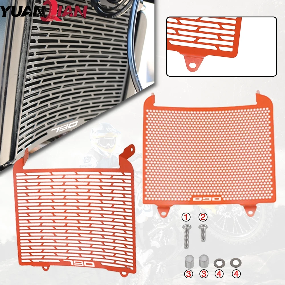 

Motorcycle Radiator Grille Guard For DUKE 790 DUKE 890 2018-2021 2022 2023 Protection Cover Protetor Accessories Radiator Guard
