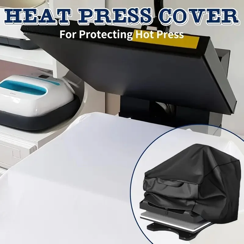 غطاء آلة الضغط الحراري شديد التحمل - واقي غير كهربائي مقاوم للغبار مع تصميم مناسب، متوافق مع معظم المكابس الحرارية #5