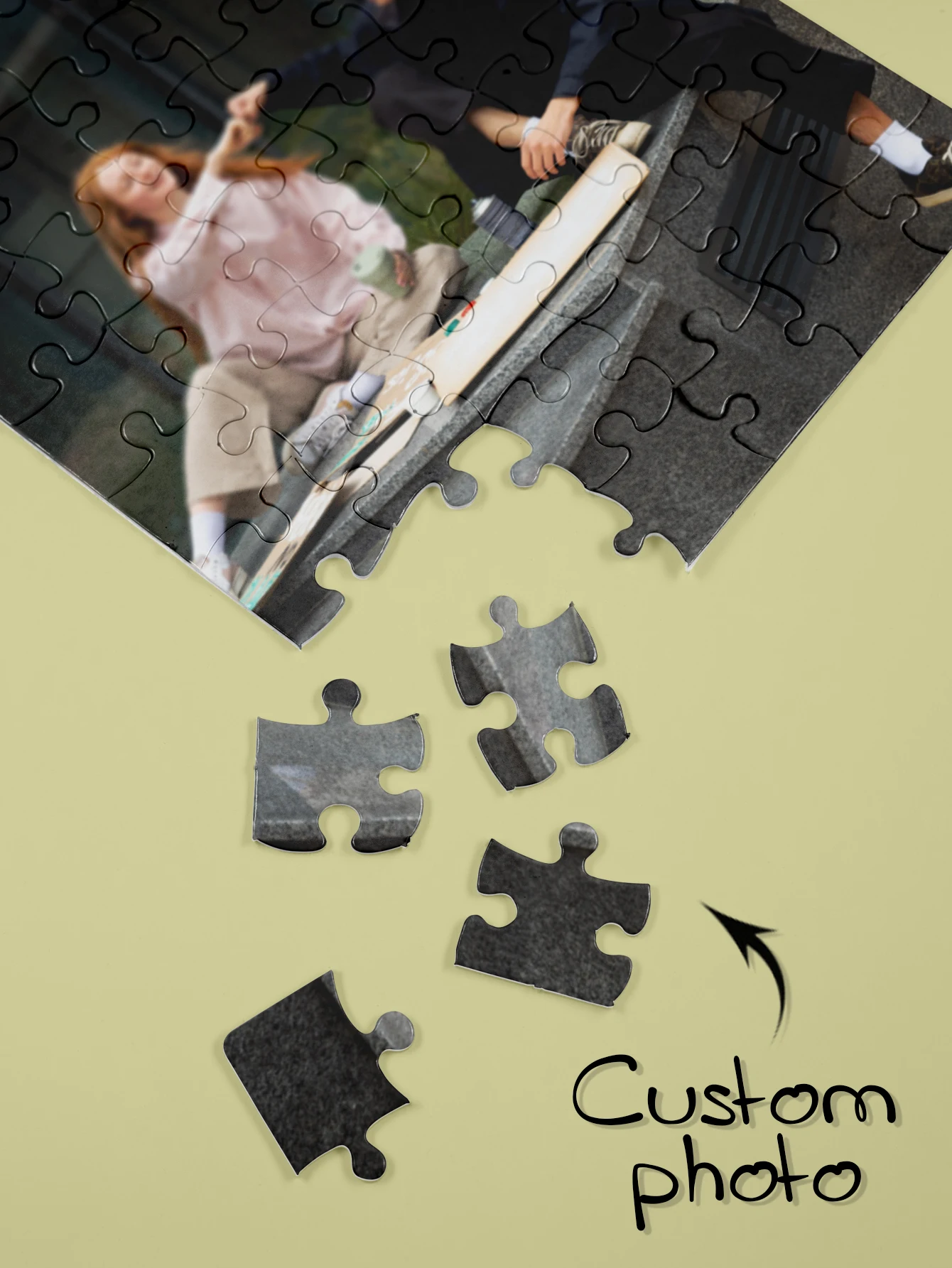 35/150/300/500/1000 قطعة عائلة جديدة مخصصة صور شخصية الضغط الألغاز بازل قطع فسيفساء ألغاز مخصصة #6