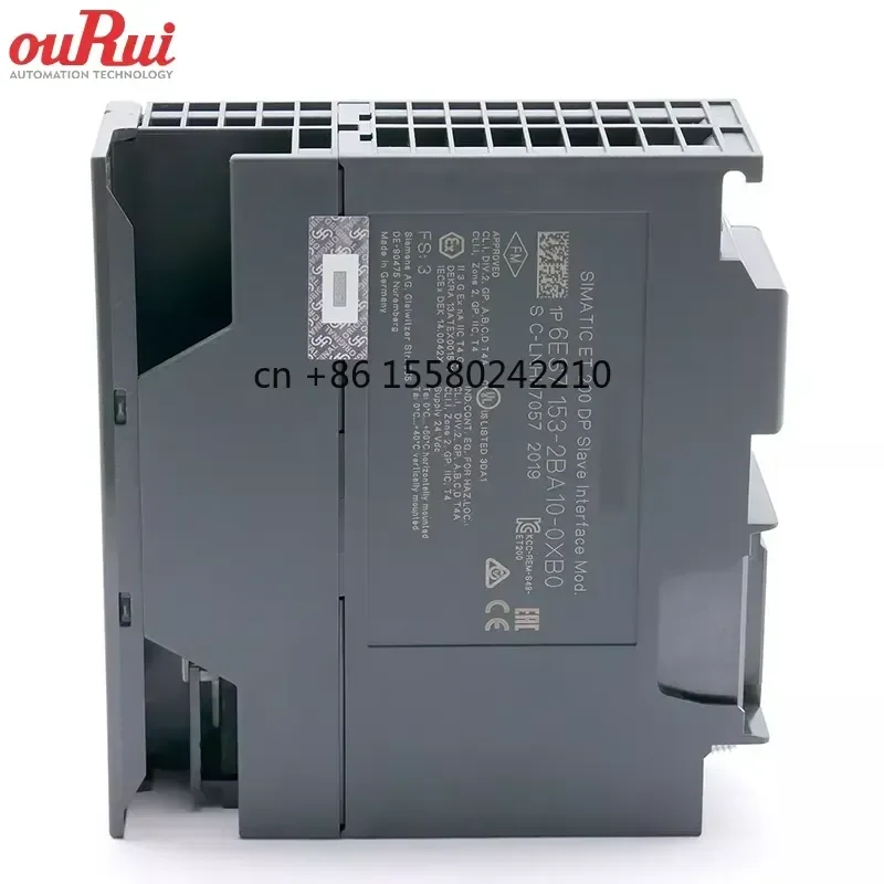 for 6ES7153-1AA03 2BA02 2BA10-0XB0 ET200 S7-300 PLC Interface Module Profibus Modbus for Industrial PLC Programming