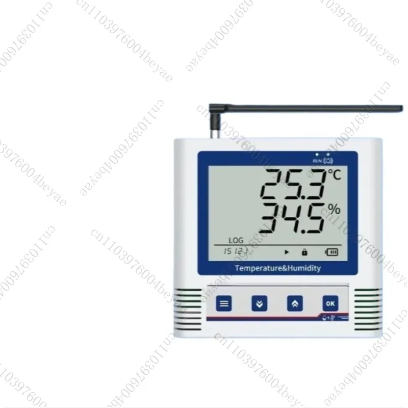 4G temperature and humidity meter, remote mobile phone monitoring, cold chain greenhouse breeding machine room alarm,