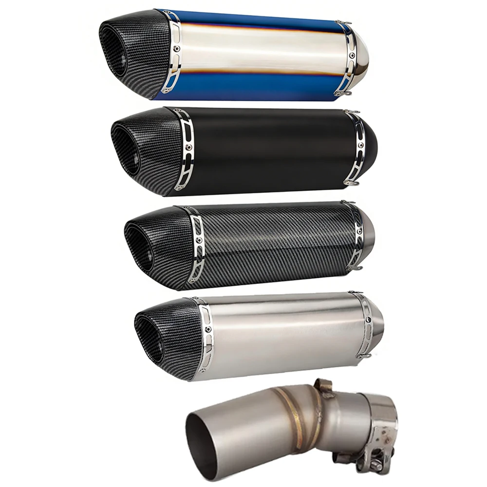 

Hot Sale Motorcycle Exhaust Durable Stainless Steel Escape Mid Link Pipe Connect R77 Muffler for CFMOTO 450SR 450 SR 2022-2024