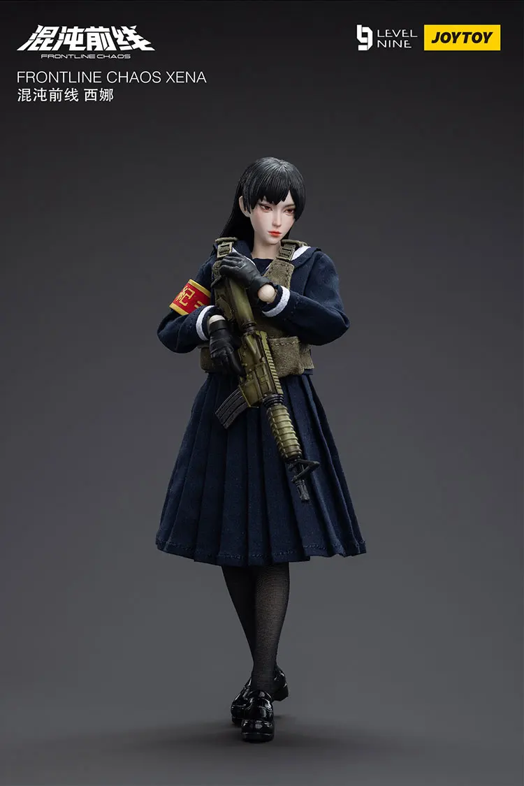 

JOYTOY LEVEL NINE FRONTLINE CHAOS XENA фигурки оригинальная модель куклы украшения коллекция подарок коллекционная игрушка