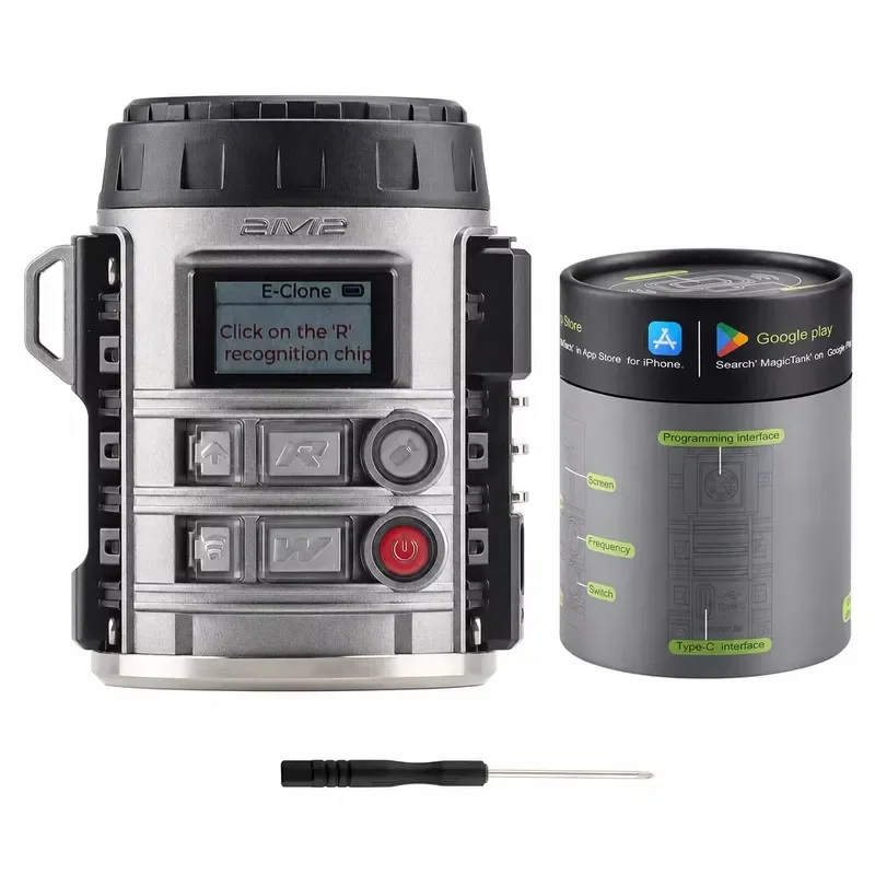 Clone Machine for Coning, Reading, Detecting, Decoding, Collecting and Generating Used with Magic Tank APP for Online