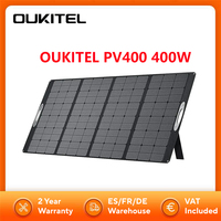 OUKITEL PV400 400W Foldable Solar Panel 48V 12A with Kickstand 23% Energy Conversion Rate IP65 Waterproof  Size 1048*2333*25m