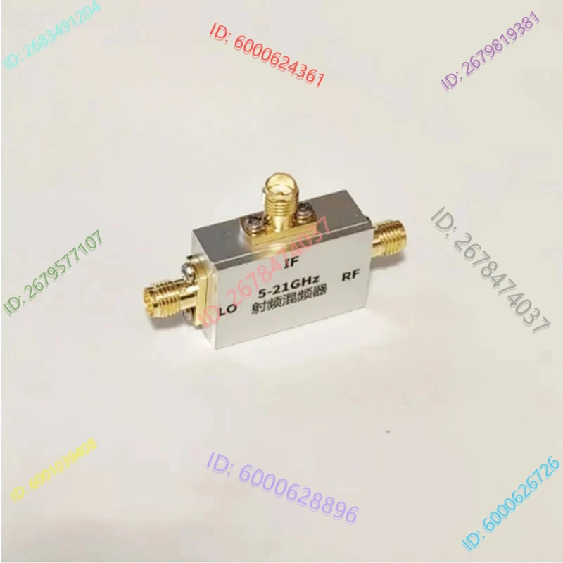 

5-21GHz RF Frequency Mixer Up and Down Frequency Converter C/X/KU Band Mixer RF Accessory with SMA-K Connector