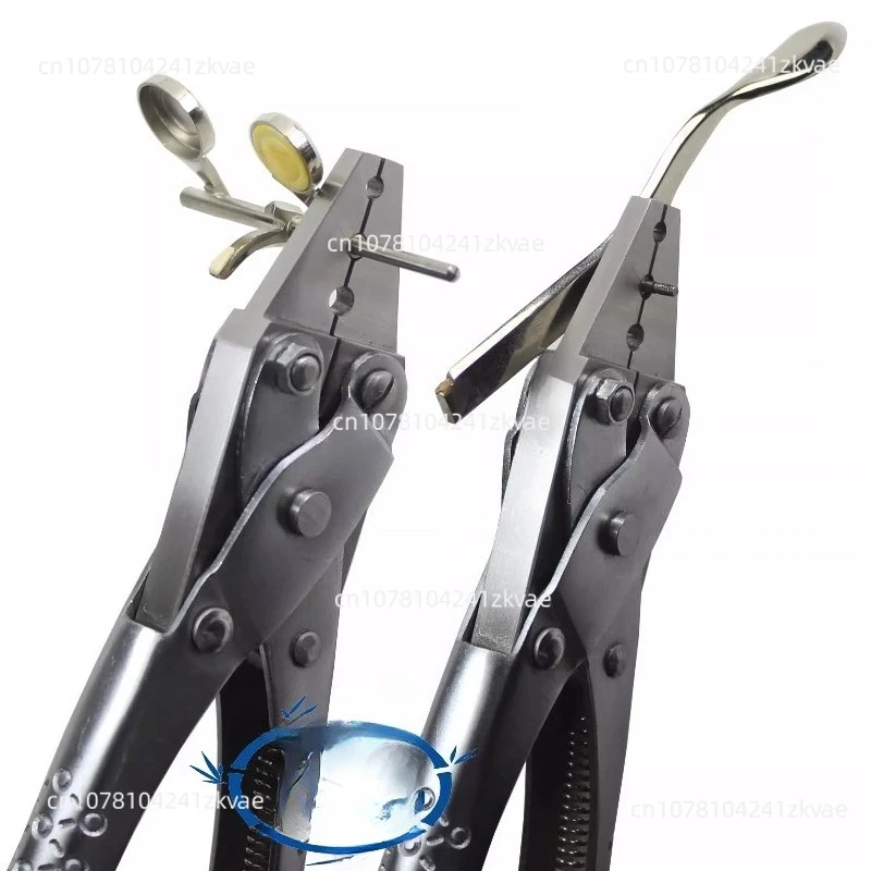 

Saxophone, flute, and black wind instrument repair tool - key shaft, stick, tube, and parallel pliers