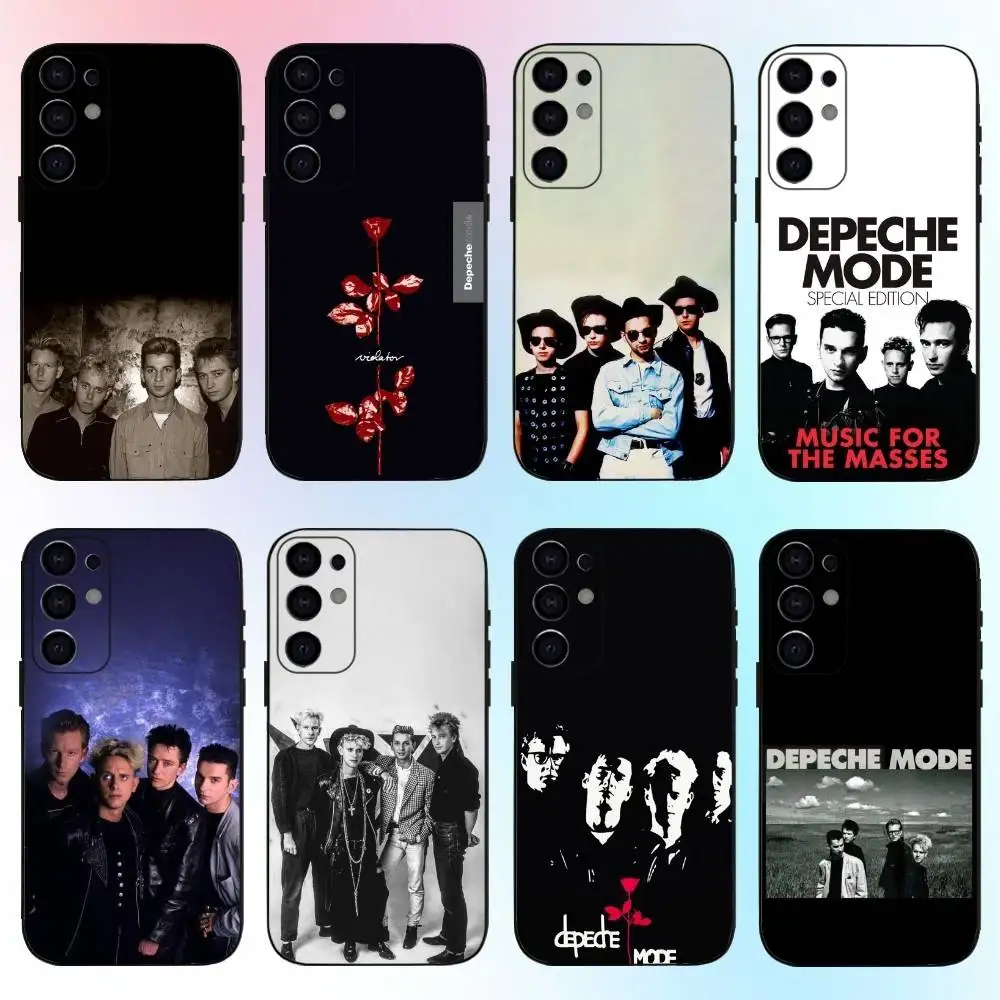 

Band D-Depeches M-Modes Phone Case For Samsung S25,S24,S21,S22,S23,S30,Ultra,S20,Plus,Fe,Lite,Note,10,9,5G Black Cover