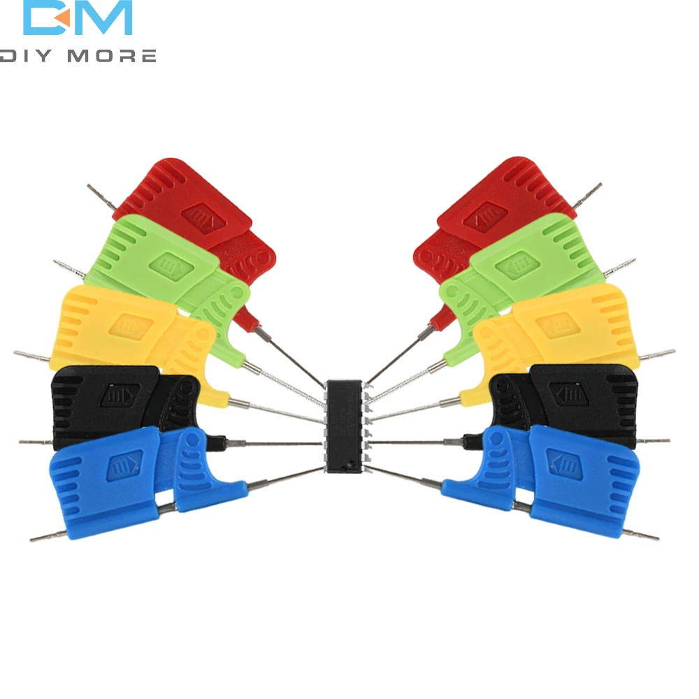 10PCS Universal IC Chip Micro IC Clamp SOP SOIC TSOP MSOP SSOP SMD IC Chip PIN Clip For Logic Analyzer