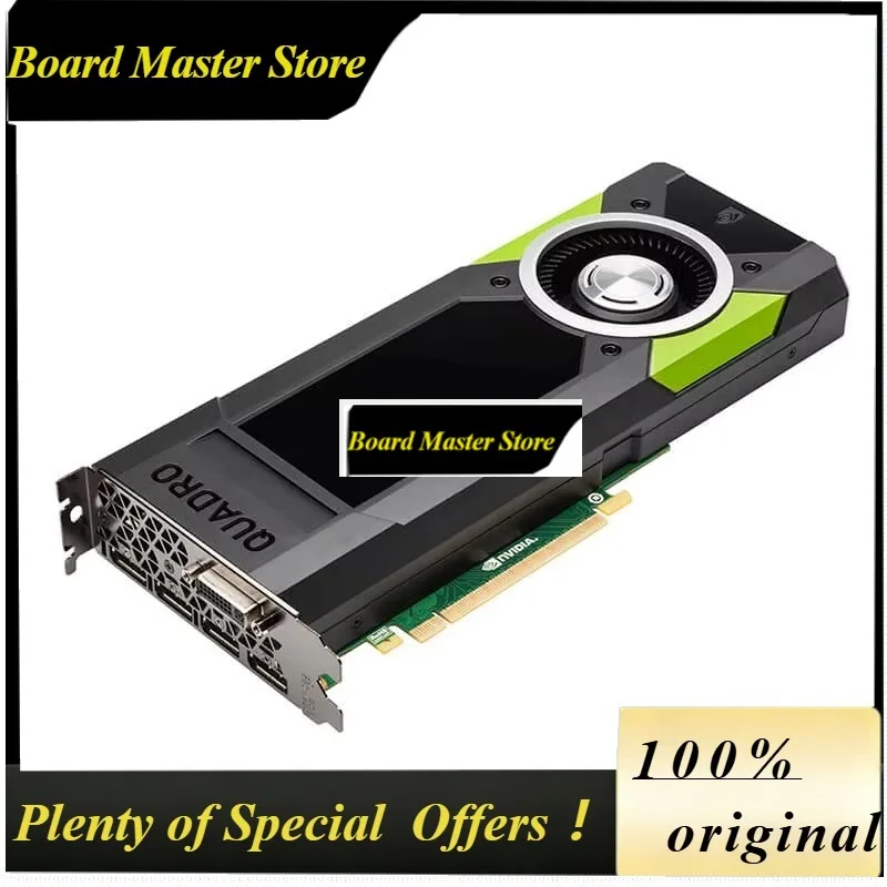 SmCpNVIDIA Quadro M5000 8GB GDDR5 256-bit Graphics Card Support PCI-E 3.0 4xDP DVI Single Fan GPU For Desktop PC Computer
