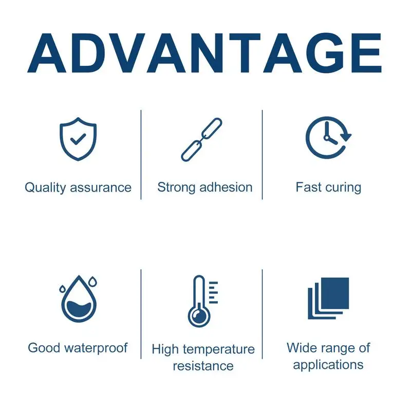 다목적 AB 수리 접착제, 금속 접착제, 즉석 접착제, 빠른 건조 금속 수리용, 주조 수리 접착제