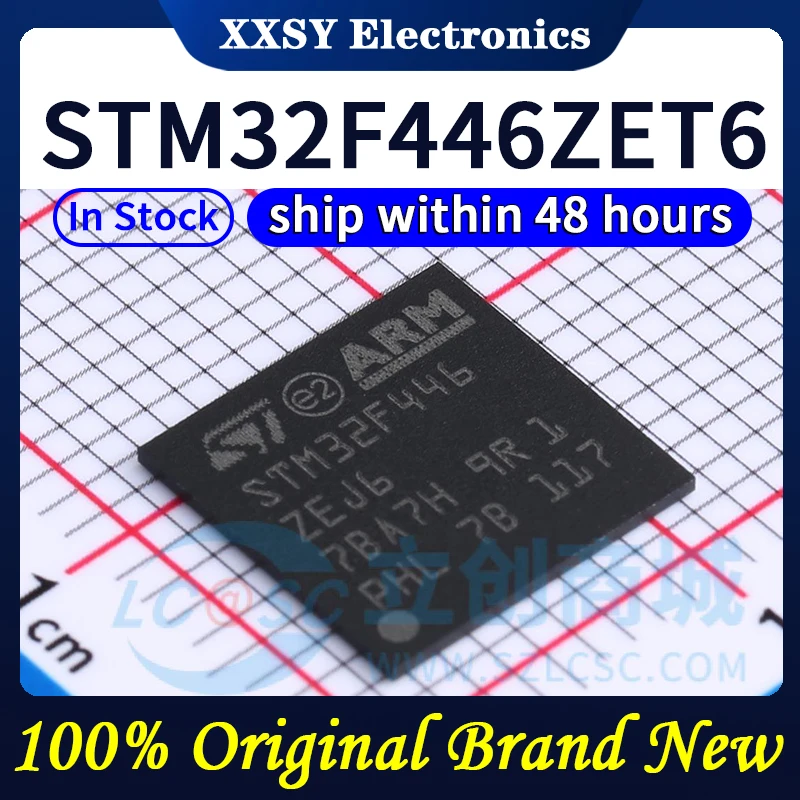 Stm32f446ret6 Stm32f446rct6 Stm32f446zet6 Stm32f446vet6 Stm32f446vct6 Hoge Kwaliteit 100% Origineel Nieuw