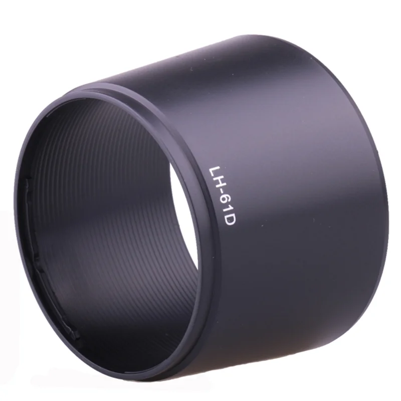 ABJA-LH61D Reversible Bayonet Mount Camera Lens Hood Protector LH-61D 58Mm For Olympus 40-150Mm
