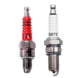 1 Pcs Racing Spark Plug 3 Triple Electrode A7TC D8TC For GY6 CG 50 70 110 125 150CC Motorcycle Atv Scooter Dirt Bike Go Kart