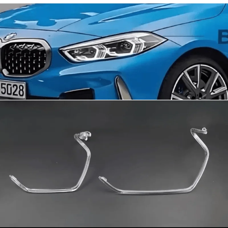 

DRL Angel Eyes Акриловые трубки для фар Направляющая для дневных ходовых огней Трубка для BMW 1 2 серии F40 F44 2021 2022 2023 2024