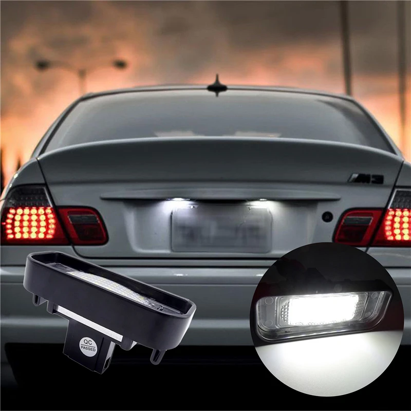 

Car LED License Plate Number Light for Mercedes Benz W220 S Class AMG Canbus Error Free White LED
