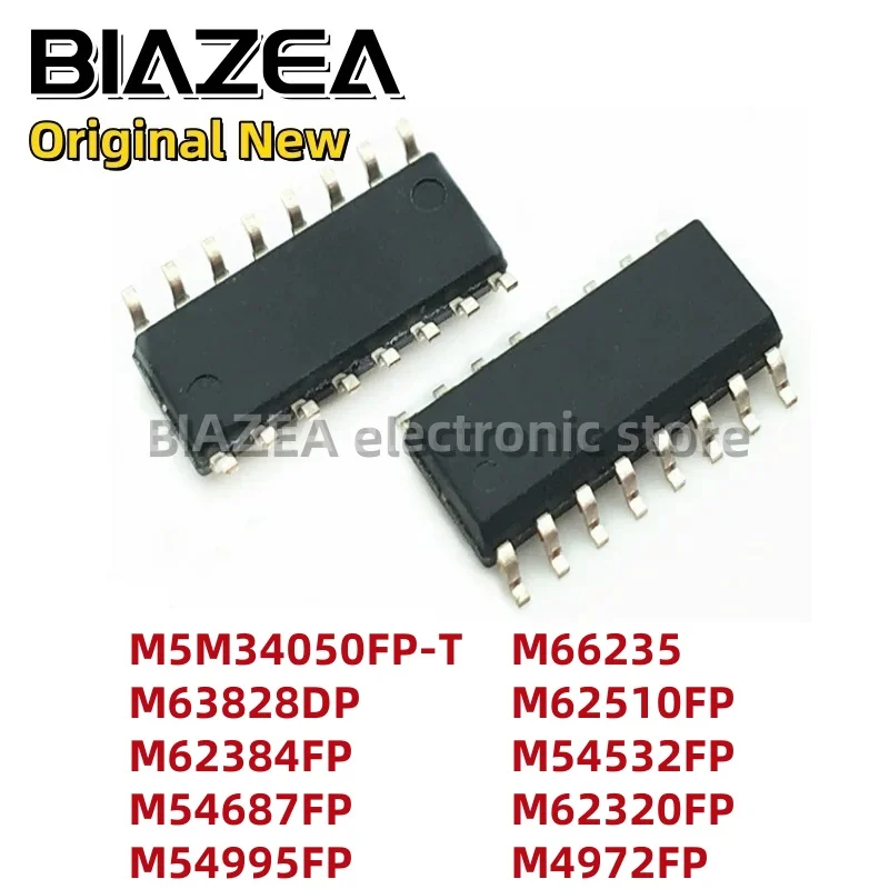 M5M34050FP-T M63828DP M62384FP M54687FP M54995FP M66235 M62510FP M54532FP M62320FP M4972FP SOP16
