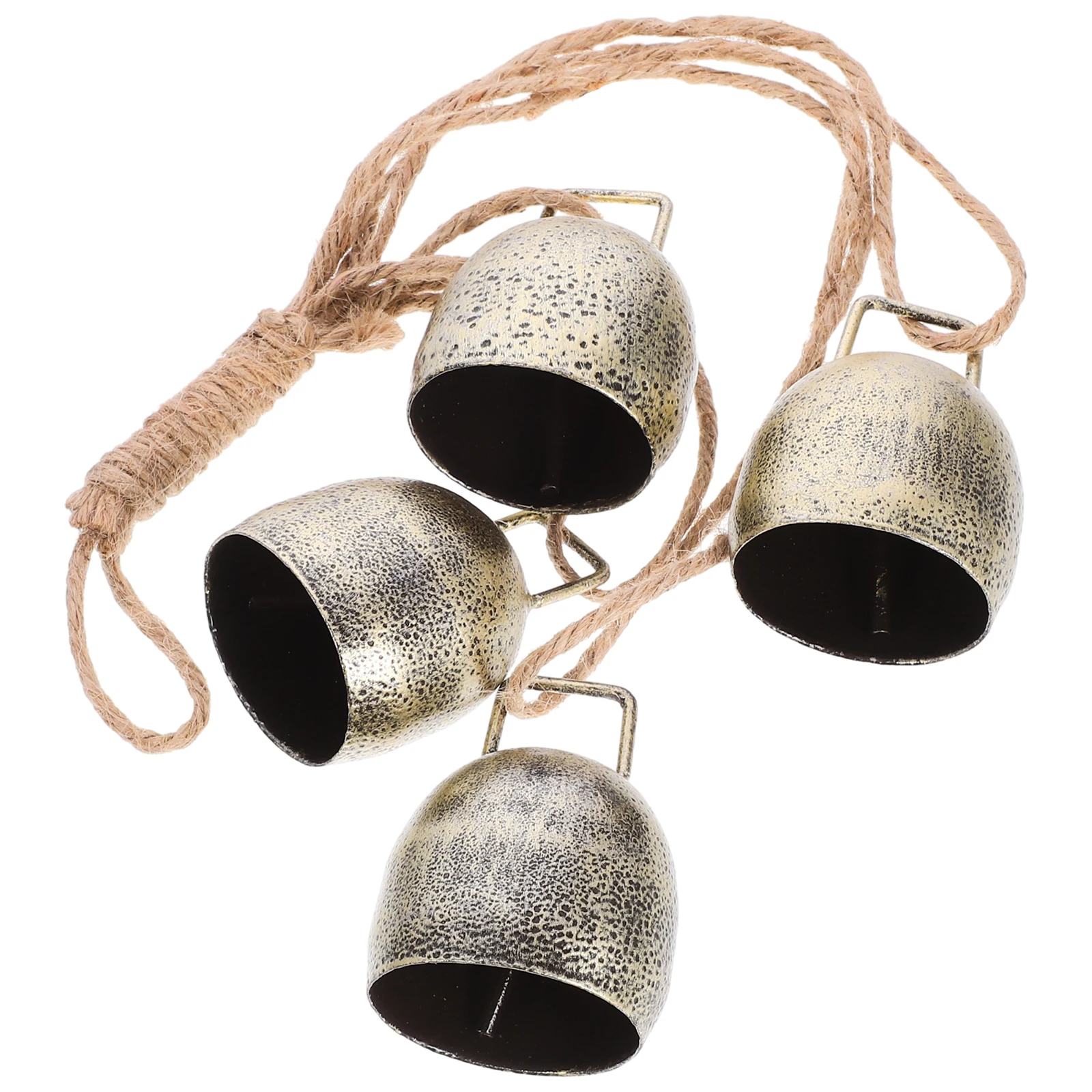 

Cow Bell Retro Cowbell Decorations Decorative Bells Hanging Christmas Ornaments Small with Handle