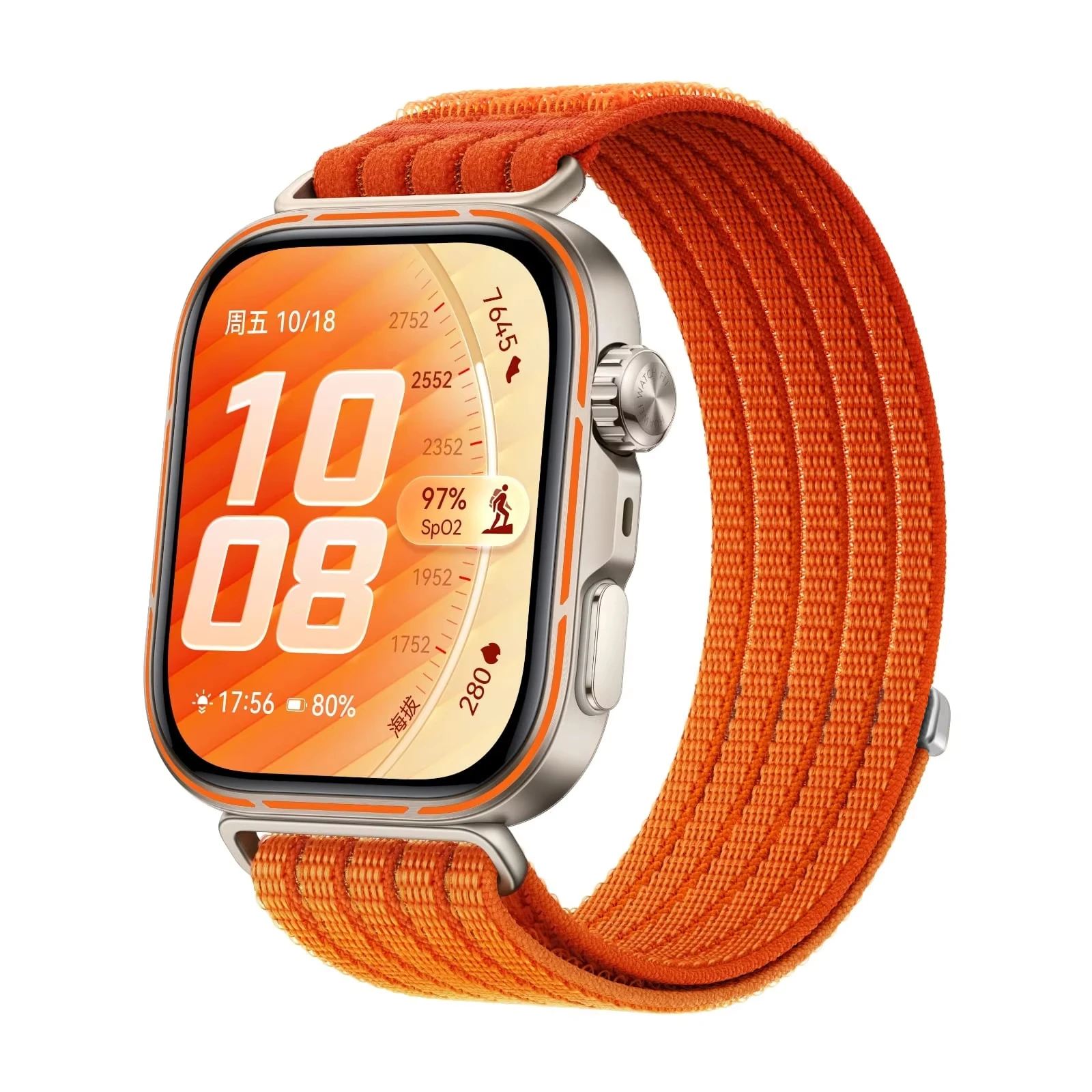Original 1:1 Sportarmband für Huawei Watch Fit 5 Pro, 4 Pro, atmungsaktives Nylon-Schlaufenarmband, Correa für Huawei Watch Fit 3, Fit 4, Fit 5