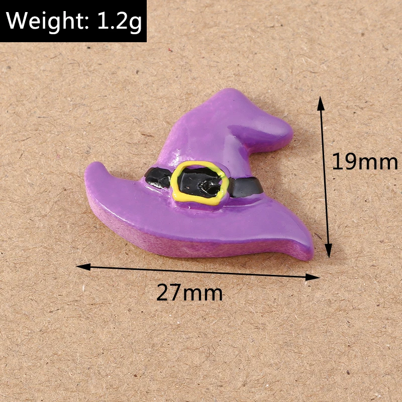 10 teile/los mischen niedlichen Halloween Tier flachen Rücken Harz Cabochons Scrap booking DIY handgemachten Schmuck Handwerk Dekoration Zubehör – Detail 13
