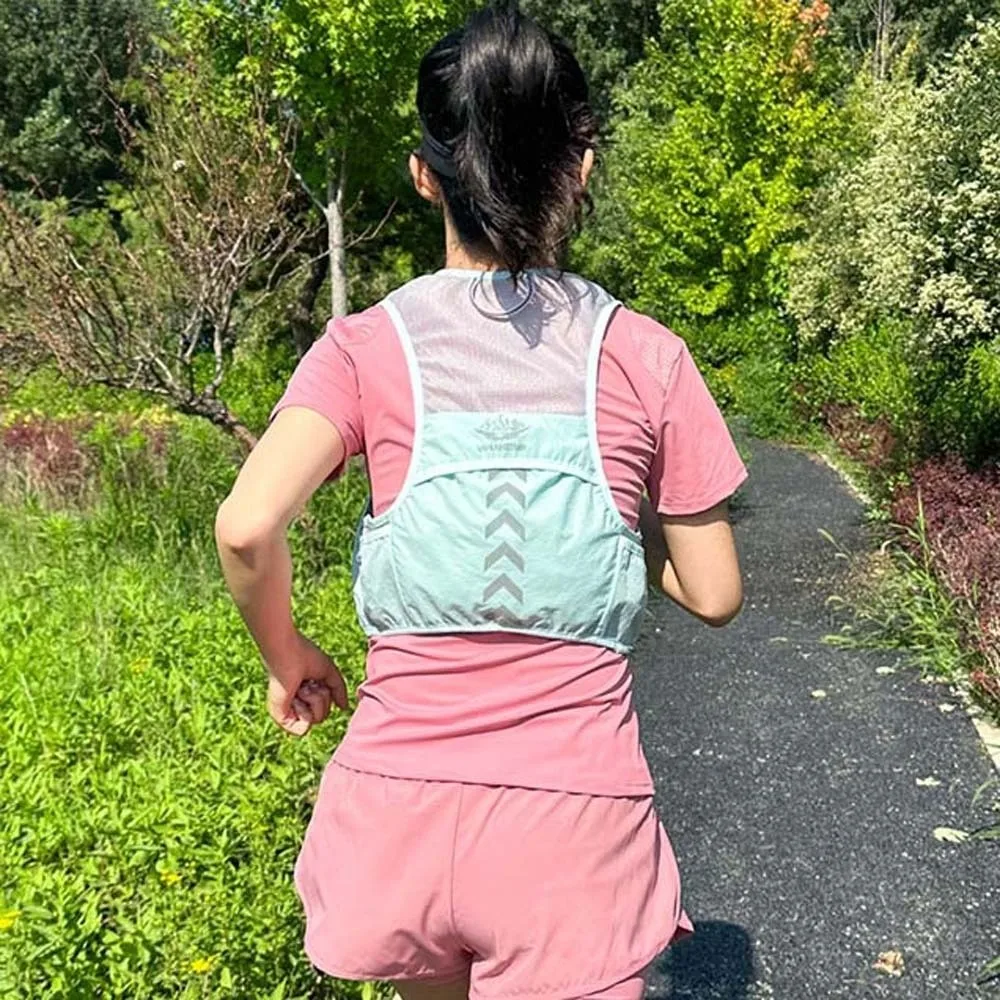 

Светоотражающий жилет высокой видимости, сумка безопасности, дышащий защитный светоотражающий жилет, легкая сетчатая сумка для ночного бега, велоспорт