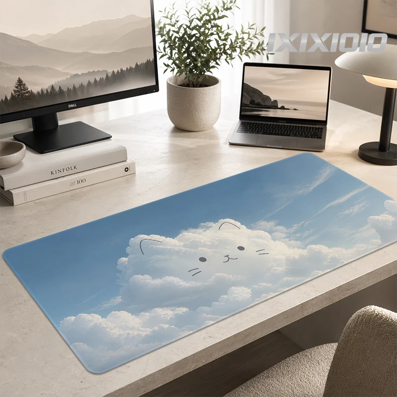 Cloud Sky Mouse Pad Gaming printon demand Large HD Custom Home Mousepad XXL Mouse Mat Carpet Office Soft PC Table Mat