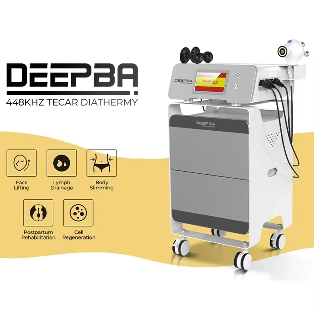 وحدة العلاج الحراري INDIBA Deep Beauty 448K CET RET إدارة الألم إعادة التأهيل البدني التخسيس والثبات