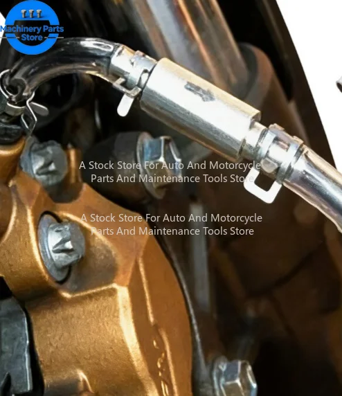 Car Clutch Brake Bleeder Hose Hydraulic Clutch One Way Valve Tube Bleeding Tool Replacement Adapter Kit Auto Accessories
