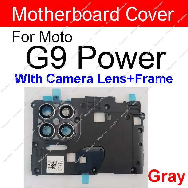 Motherboard Housing For Motorola MOTO G6 G7 G8 G9 Play Plus G8 Power Lite Mainboard Frame Flashlight Cover Lens Holder