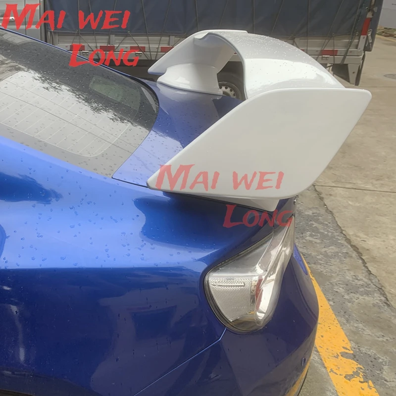 

2012-2018 Mass Black White Color Gt Style Spoiler Wing For Toyota Gt86 Brz For Subaru Brz