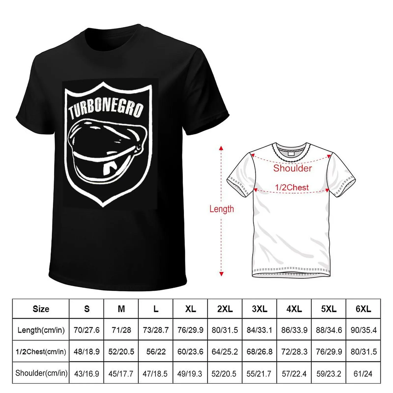 turbonegro the best T-Shirt Urban Style Casual Short Sleeve Top