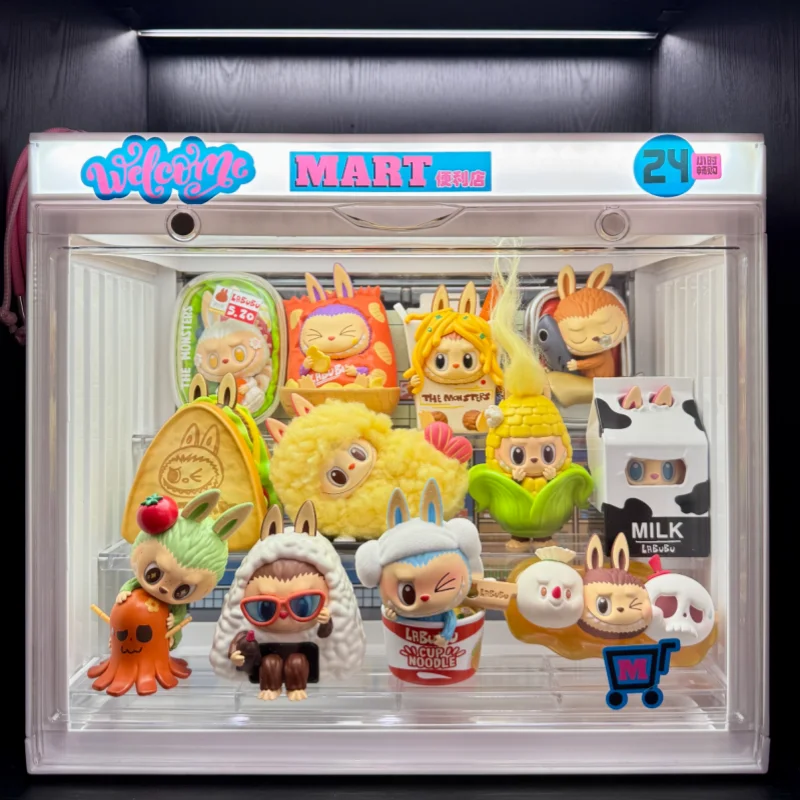 

POP MART THE MONSTERS Wacky Mart Series Blind Box Guess Bag Original Toys Doll Cute Anime Figure Ornaments Gift