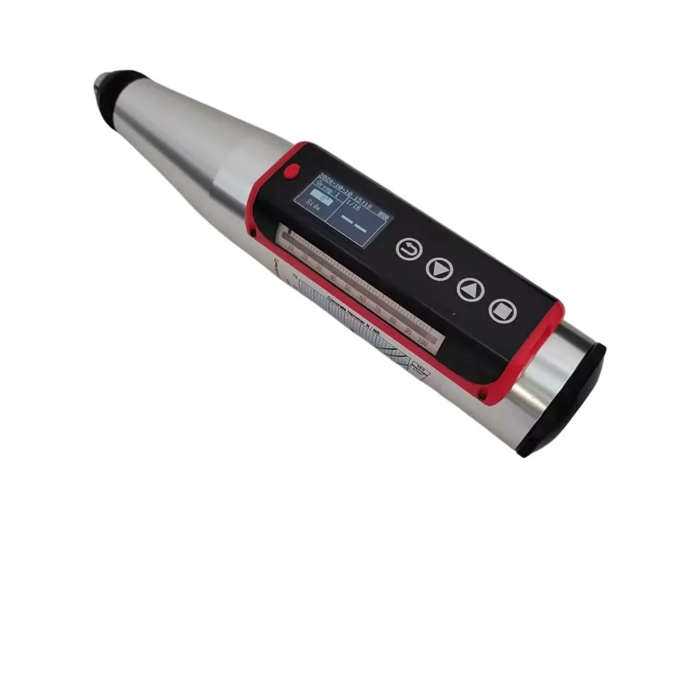Digital Schmidt Rebound Hammer 2.207J Concrete Compressive Strength Test Hammer NDT Sclerometer Hardness Tester with LCD Display