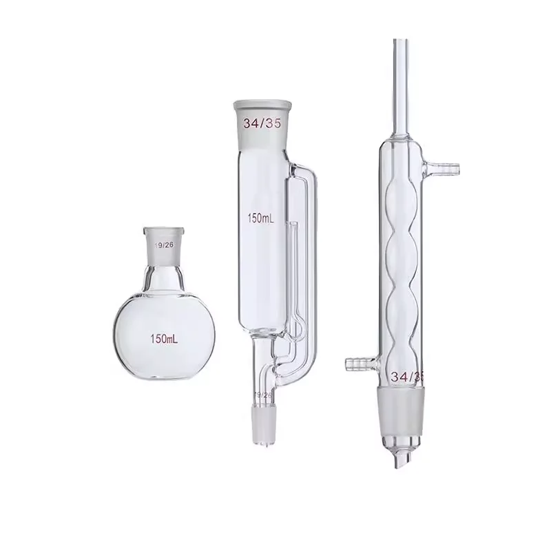 150ml glass instrument fat extractor Soxhlet extractor spherical fat extractor experimental instrument