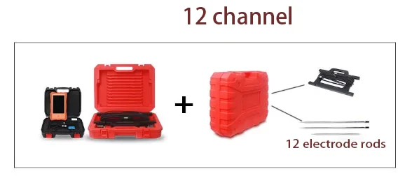 Latest Multichannel ADMT-600ZN-12D 12 Channels 3D Underground Water Detector Top Speedy Water Detector