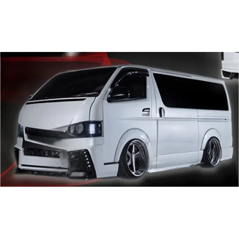 High Quality Fiberglass And Carbon Fiber Full Modification Kit Including Bumper, Engine Hood And Rear Spoiler Narrow Body Va