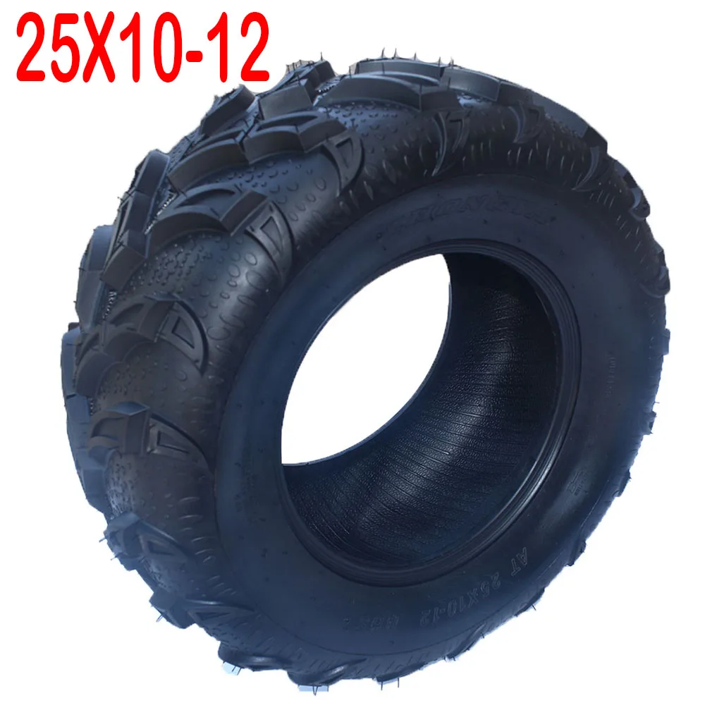 

12 inch ATV Tyre AT 25X10-12 Tire four wheel vehcile off road motorcycle For Chinese 150cc 200cc 250cc Big ATV Wheels Rims