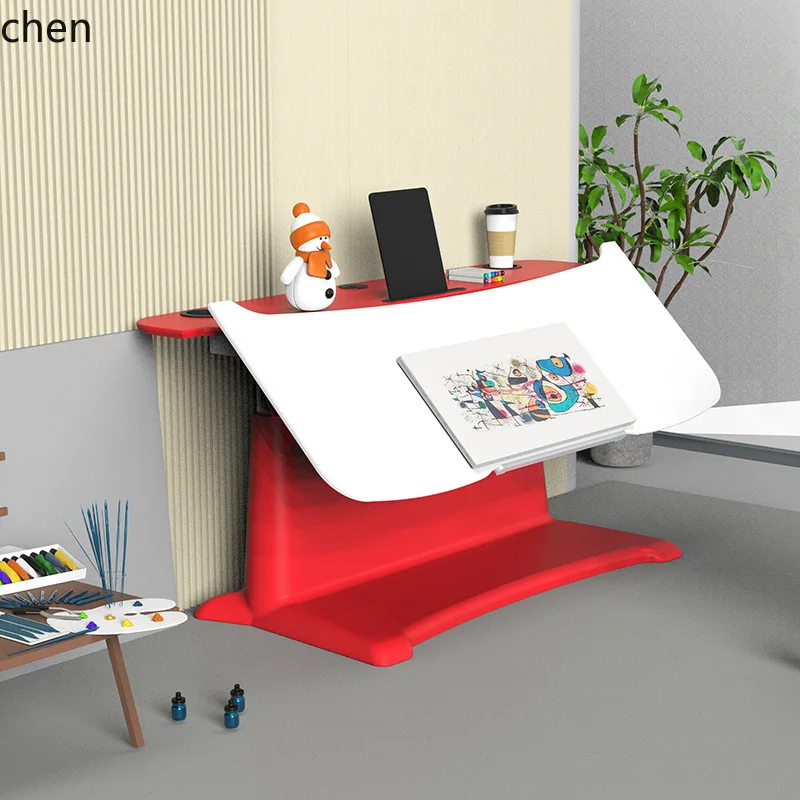 HXL Study Desk Intelligent Electric Lifting Writing Reading Desk