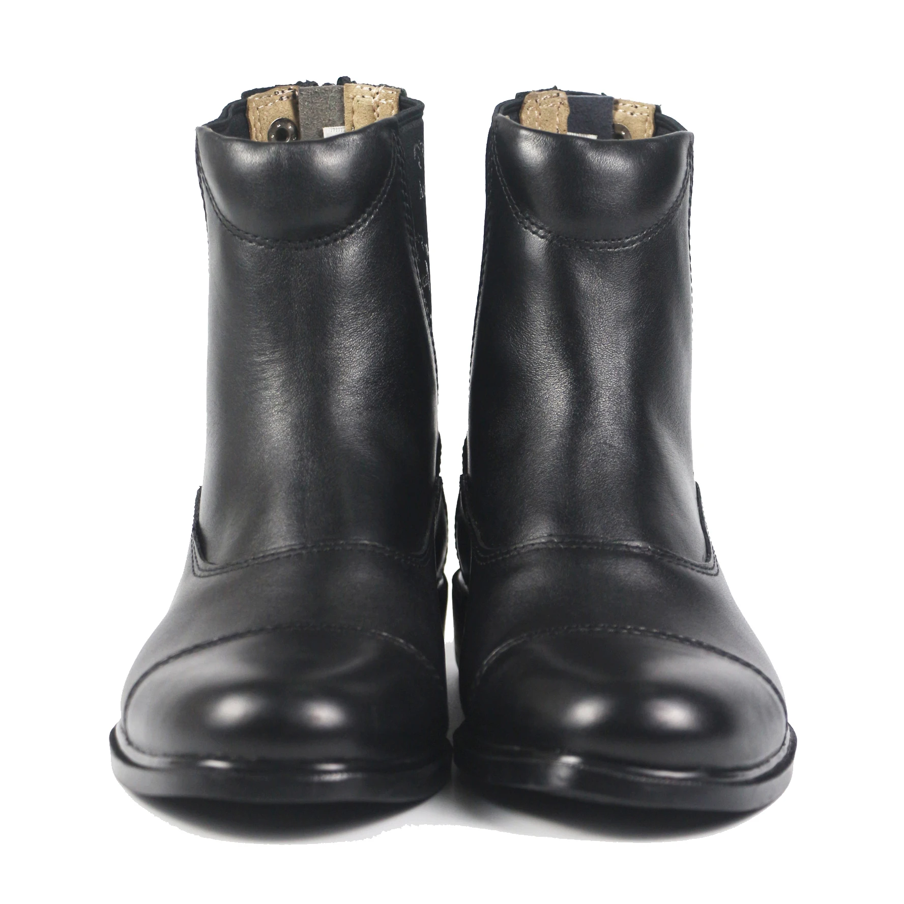 Aoud Saddley-botas equestres de couro para homens e mulheres, botas de equitação de alta qualidade, zíper traseiro