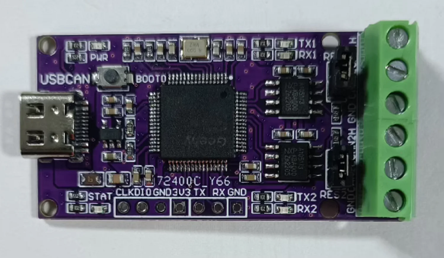 PCAN dual open source USBCAN USB to CAN debugging analyzer USB to PCAN adapter analyzer