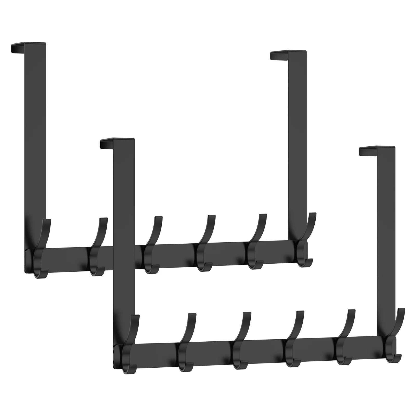 

2 упаковки над дверью, 12 крючков, без ударов, домашняя дверь за вешалкой, вешалка для шляп, полотенец, одежды, вешалка для ключей, стеллаж для хранения на кухне, ванной комнате